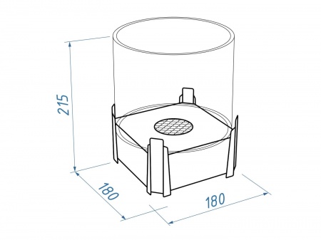 Биокамин настольный Lux Fire "Строитель" Биокамин настольный Lux Fire "Строитель" по цене 14 030 руб.