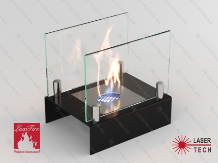 Настольный биокамин Lux Fire "Арлекино" S (черный) по цене 8 833 руб.