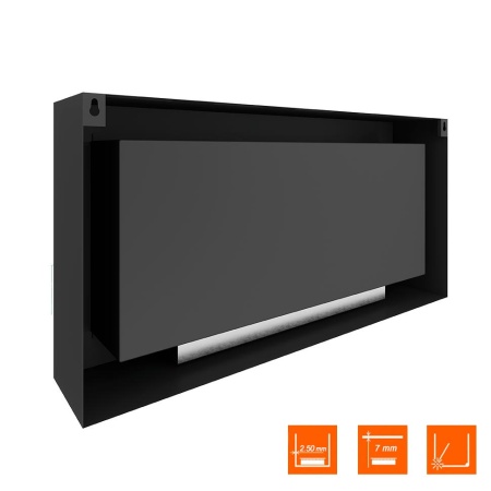 Биокамин SteelHeat WALL ONE 1100 черный Биокамин SteelHeat WALL ONE 1100 черный по цене 41 370 руб.