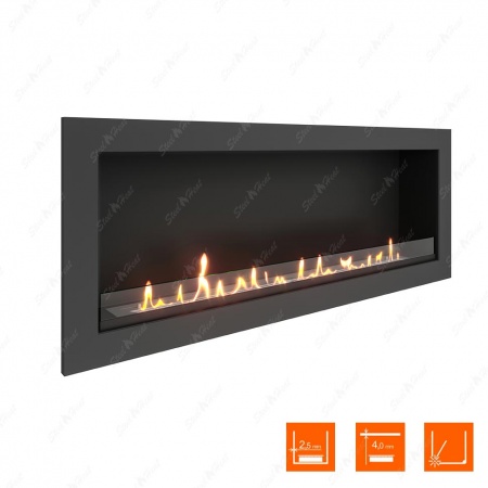 Биокамин SteelHeat ONE 1400 XL стекло Биокамин SteelHeat ONE 1400 XL стекло по цене 55 200 руб.