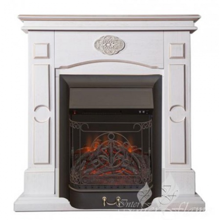 Мери (белый с патиной)+Majestic Black Мери (белый с патиной)+Majestic Black