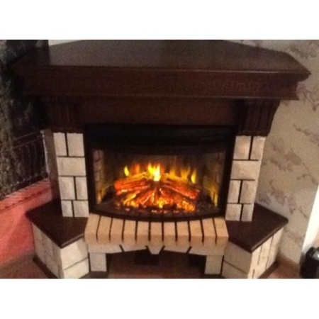 Stone Corner New (античный дуб)+Firespace 25