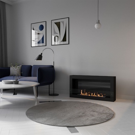 Биокамин SteelHeat WALL ONE 1100 черный Биокамин SteelHeat WALL ONE 1100 черный по цене 41 370 руб.