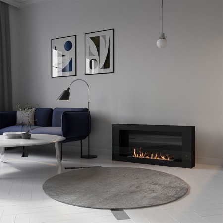 Биокамин SteelHeat WALL LONG 1200 черный Биокамин SteelHeat WALL LONG 1200 черный по цене 42 420 руб.