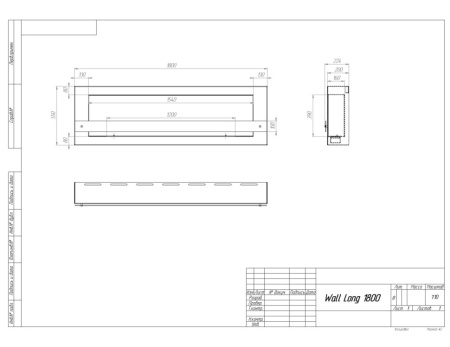 Биокамин SteelHeat WALL GRAND 1800 черный, стемалит Биокамин SteelHeat WALL GRAND 1800 черный, стемалит по цене 91 140 руб.