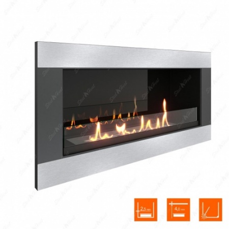 Биокамин SteelHeat ONE-H 800 стекло + стемалит Биокамин SteelHeat ONE-H 800 стекло + стемалит по цене 47 200 руб.