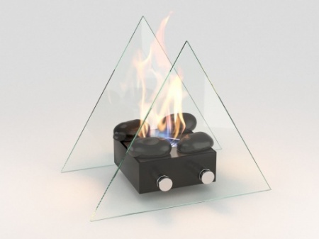 Настольный биокамин Lux Fire "Вулкан" M Чёрный Настольный биокамин Lux Fire "Вулкан" M Чёрный по цене 11 490 руб.