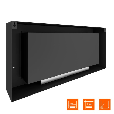 Биокамин SteelHeat WALL LONG 1200 черный Биокамин SteelHeat WALL LONG 1200 черный по цене 42 420 руб.