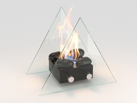 Настольный биокамин Lux Fire "Вулкан" M Чёрный Настольный биокамин Lux Fire "Вулкан" M Чёрный по цене 11 490 руб.